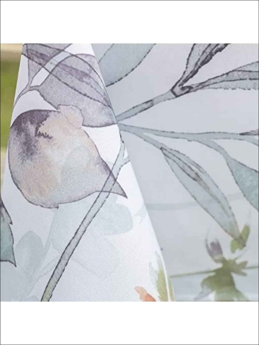 Spill Resistant Polyester Tablecloth 60x84 Rectangular for Indoor Outdoor Dining